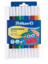 Pelikan Fasermaler Colorella® duo C 407 · sortiert · Packung mit 10 Farben