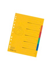 Herlitz Register · DIN A4 · Colorspan XXL ·  6-teilig · 265 g/m² · 240 x 297 mm