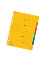 Herlitz Register · DIN A4 · Colorspan XXL ·  6-teilig · 265 g/m² · 240 x 297 mm