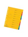 Herlitz Register · DIN A4 · Colorspan XXL · 10-teilig · 265 g/m² · 240 x 297 mm