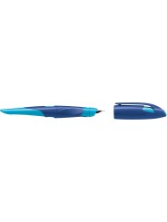 STABILO® Ergonomischer Schulfüller STABILO® EASYbirdy · Feder A · mitternachtsblau/azur · Rechts-/Linkshänder