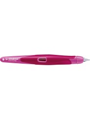 STABILO® Ergonomischer Schulfüller STABILO® EASYbirdy · Feder A · beere/pink · Linkshänder