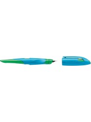 STABILO® Ergonomischer Schulfüller STABILO® EASYbirdy · Feder A · himmelblau/grasgrün · Rechts-/Linkshänder