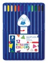 STAEDTLER® Buntstifte ergo soft® jumbo Farbstift · 4 mm · aufstellbare Box mit 12 Farben