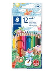 STAEDTLER® Buntstifte Noris Club® 144 NC12 · 3 mm · Kartonetui mit 12 Farben