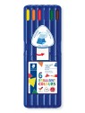 STAEDTLER® Buntstifte ergo soft® jumbo Farbstift · 4 mm · aufstellbare Box mit 6 Farben