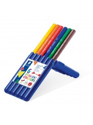 STAEDTLER® Buntstifte ergo soft® jumbo Farbstift · 4 mm · aufstellbare Box mit 6 Farben