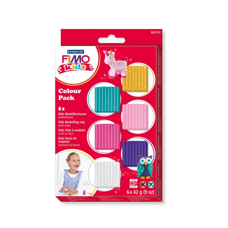 STAEDTLER® Modelliermasse FIMO® Kids girlie