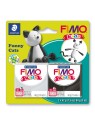 STAEDTLER® Modelliermasse FIMO® Kids funny cats kit Blisterkarte