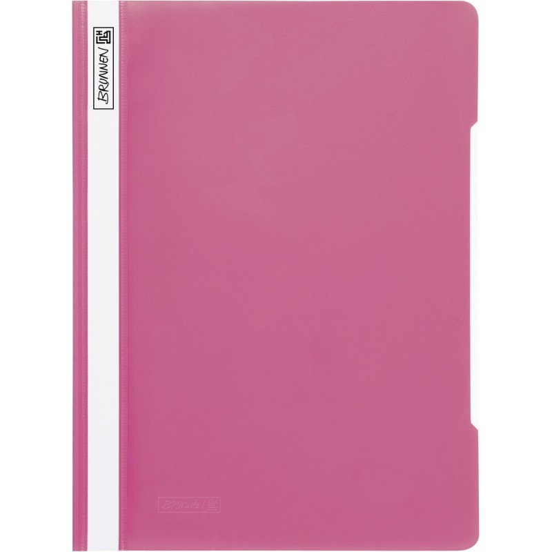 BRUNNEN Schnellhefter · DIN A4 · PVC · quality · pink