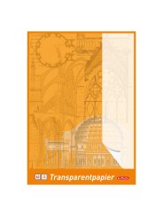 Herlitz Transparent-Zeichenpapier · A3 · 60 g/qm · 25 Blatt