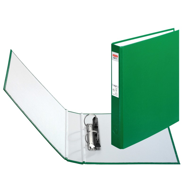 Herlitz Ringbuch · maX.file protect · A5 · grün