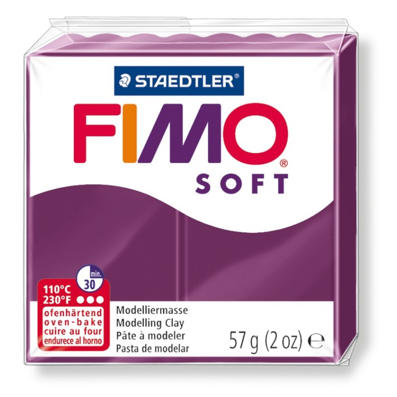 FIMO® soft ofenhärtende STAEDTLER® Modelliermasse - 57g - royalviolett - 8020-66