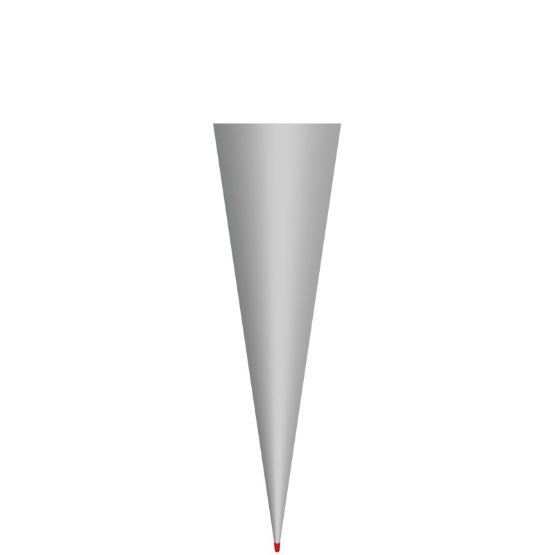 Roth Schultütenrohling · grau · 70cm