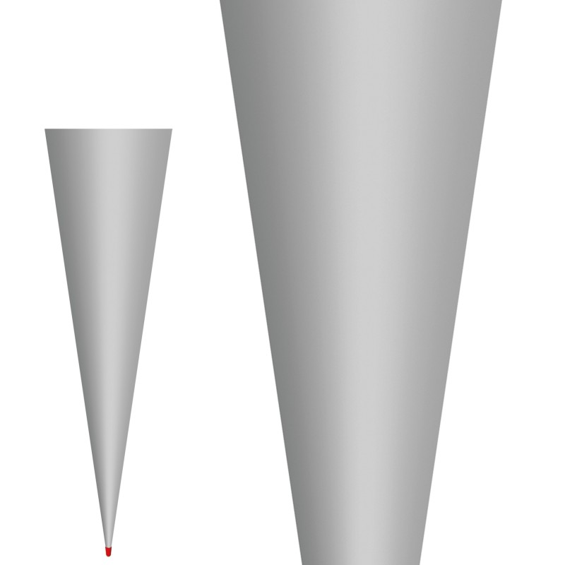 Roth Schultütenrohling · grau · 70cm