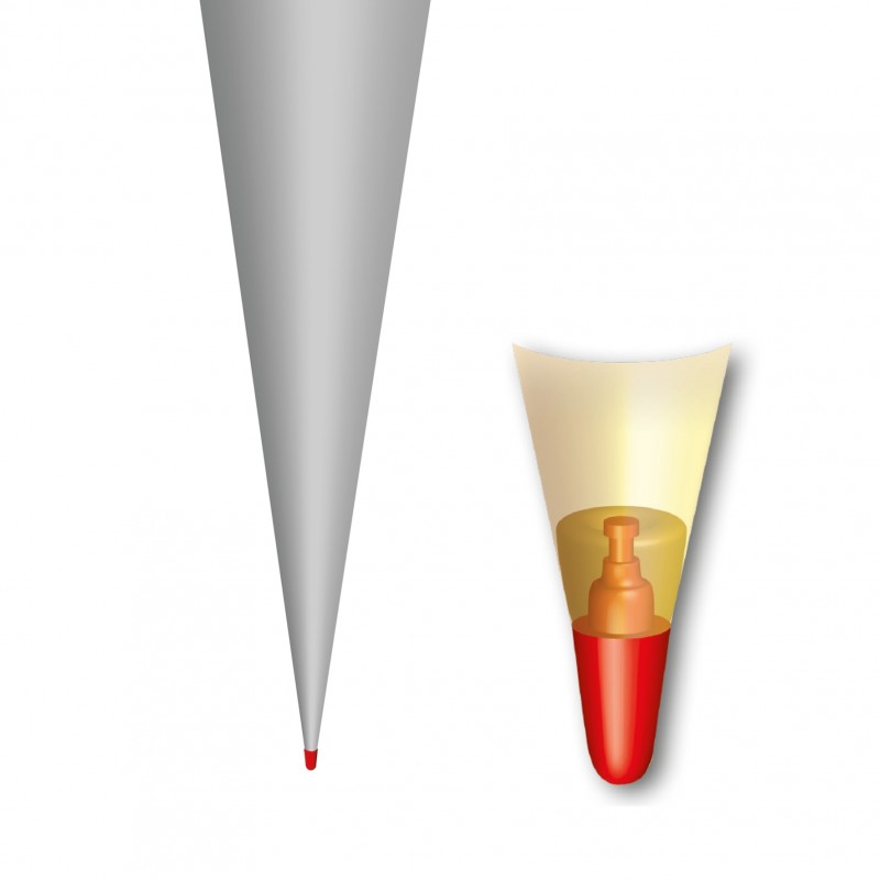 Roth Schultütenrohling · grau · 70cm