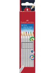 Faber-Castell · Farbstift GRIP · Heft & Tafel · 6er Etui