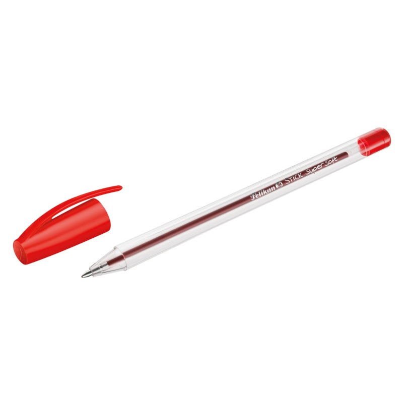 Pelikan Kugelschreiber Stick supersoft · rot