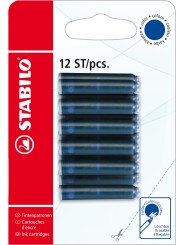 STABILO® Tintenatronen · Königsblau · 12 Stück