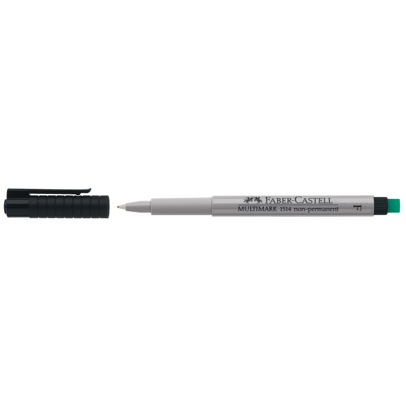 Faber-Castell · Folienstift Multimark · non permanent · F · schwarz