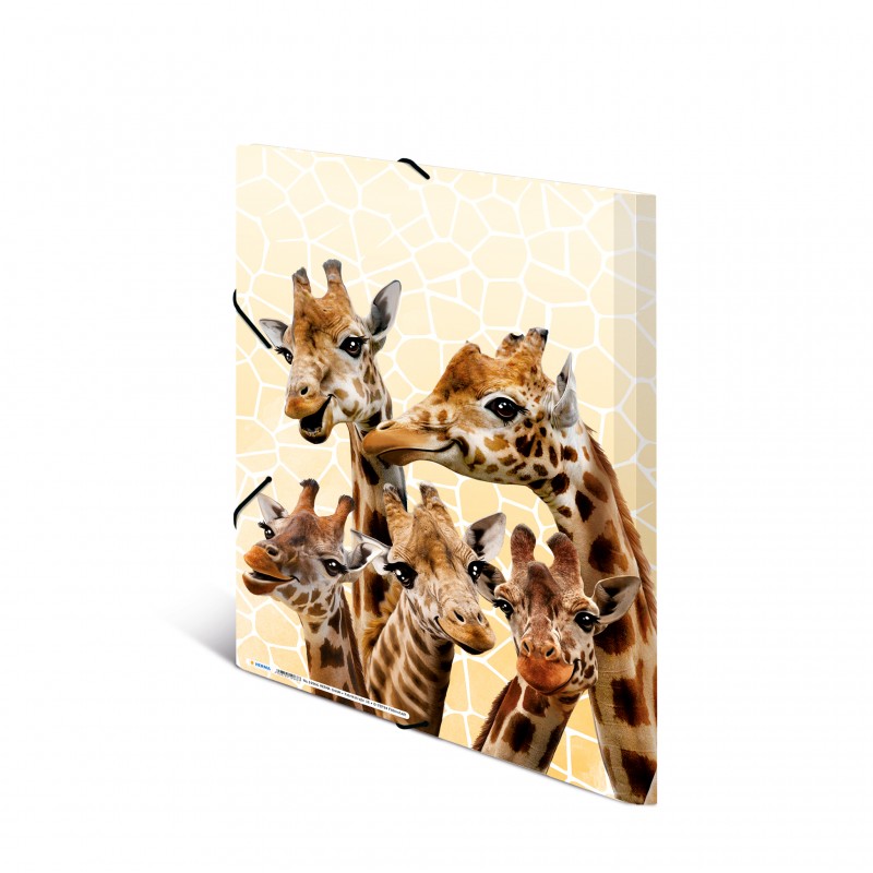 HERMA Sammelmappe · A3 · PP · Tiere · Giraffenfreunde