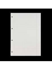 LANDRÉ Recycling-Collegeblock · A4 · 80 Blatt · Lineatur 28 · kariert · Doppelrand