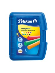 Pelikan Wachsknete Creaplast® · sortiert · Box mit 9 verschiedenen Farben