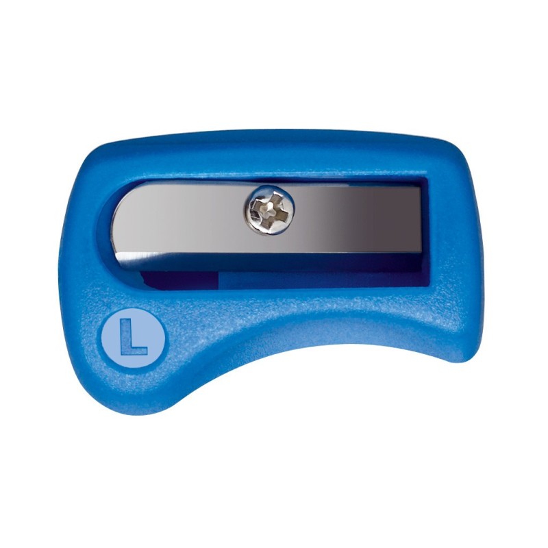 STABILO® Ergonomischer Druckbleistift zum Schreibenlernen STABILO® EASYergo 3.15 + Spitzer · blau · Rechts-/Linkshänder